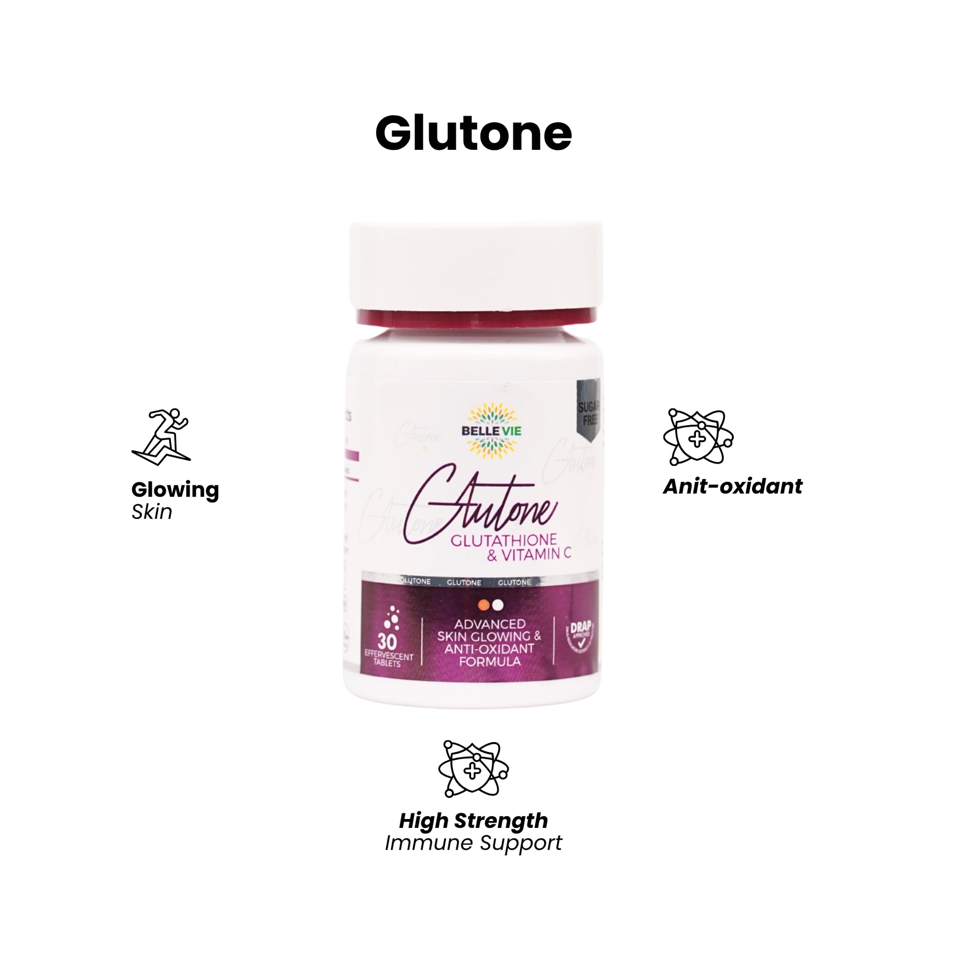 Glutone - Glutathione & Vitamin C