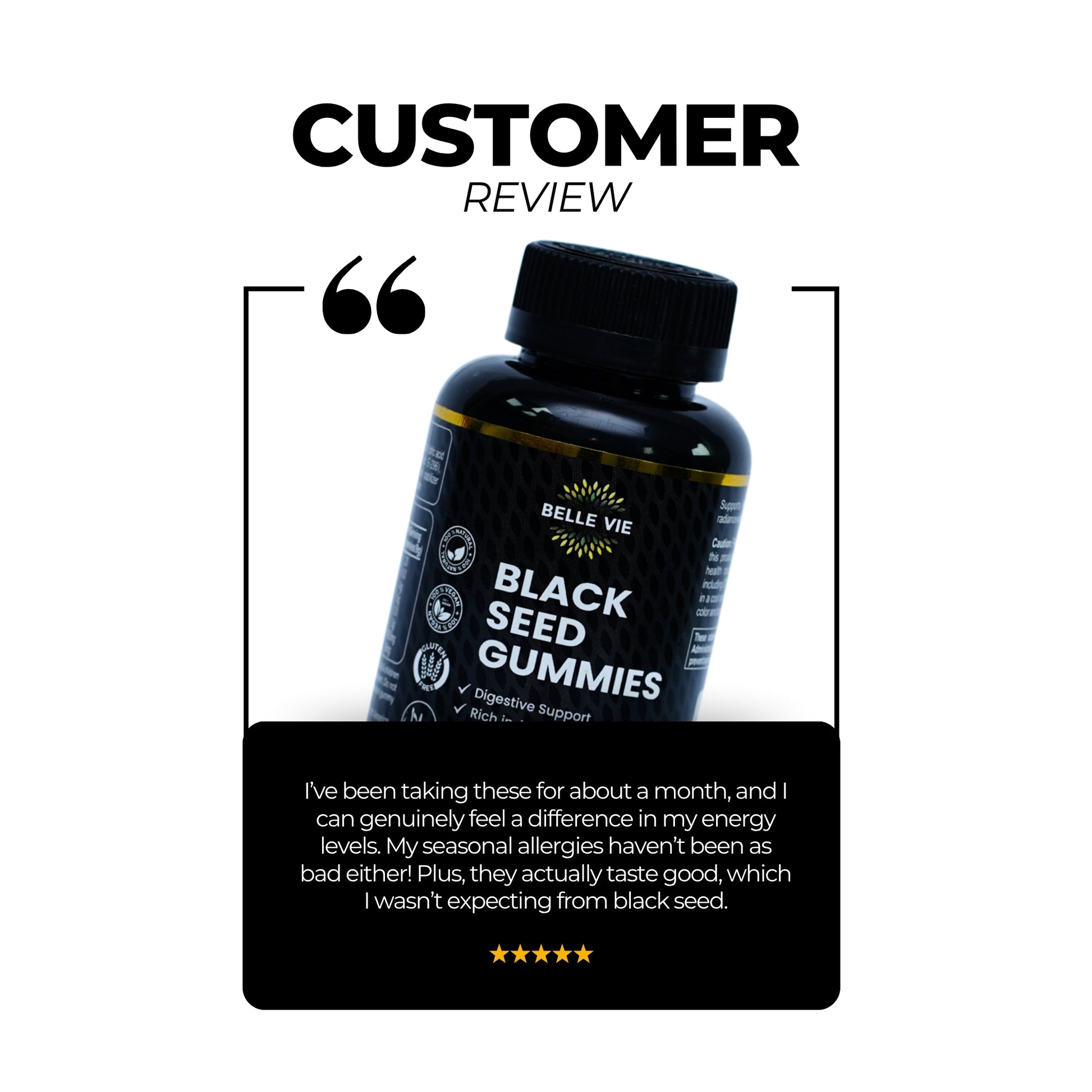 Bellevie - Black Seed Gummies (Kalonji)