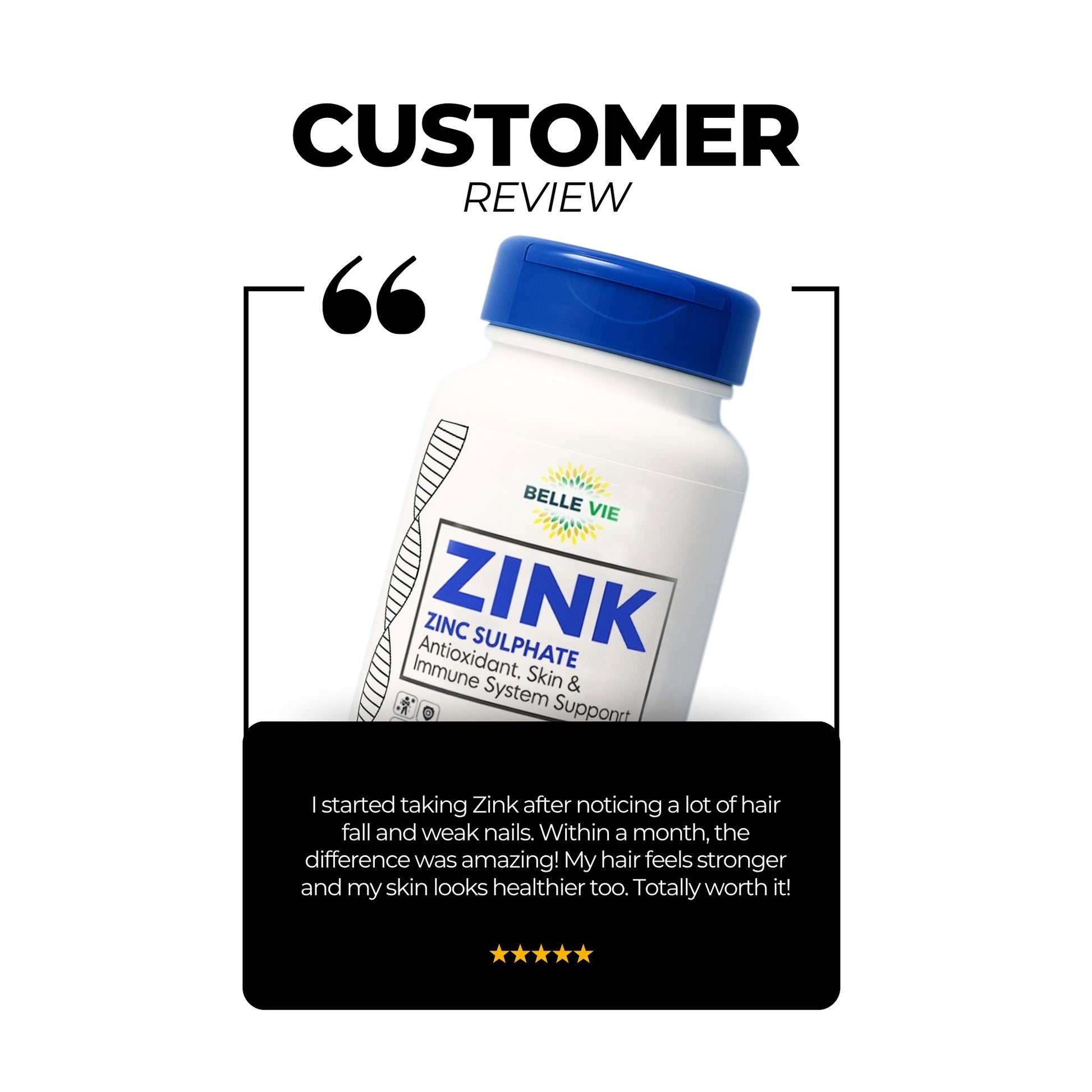 ZINK - Zinc Sulphate Antioxidant, Skin & Immune Support