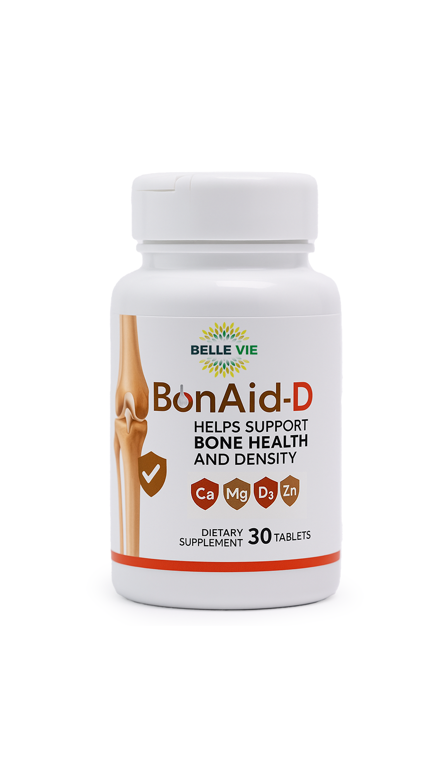 Bonaid-D Bone Health and Density (Ca, Mg, D3, Zn)