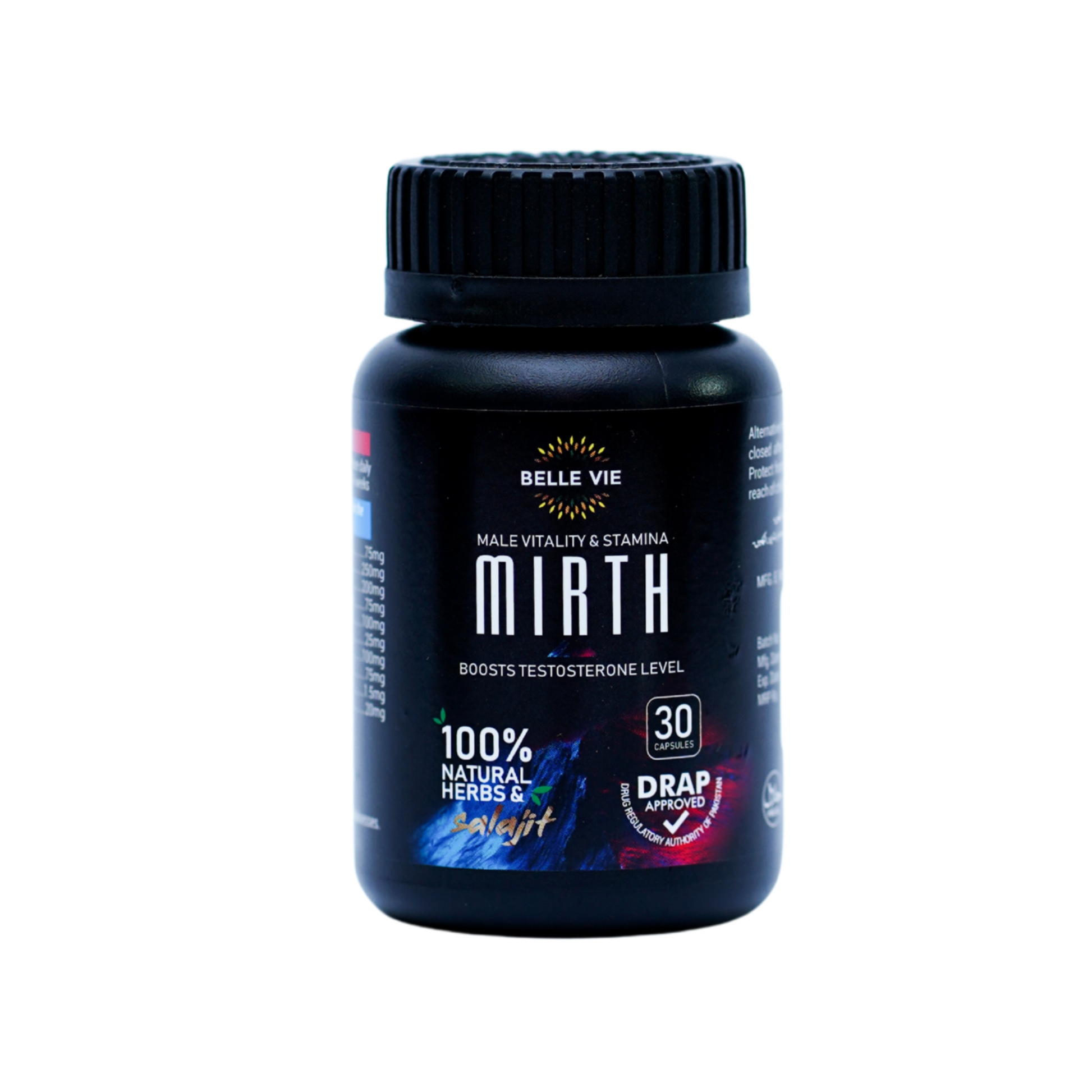 Mirth - Pure Himalyan Shilajit Herbal Capsules (30 Capsules)